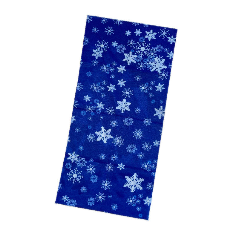 Bufanda Deportiva ROCKBROS Estampado Invernal Color Azul